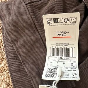 Mango Women's jeans in Deep Brown